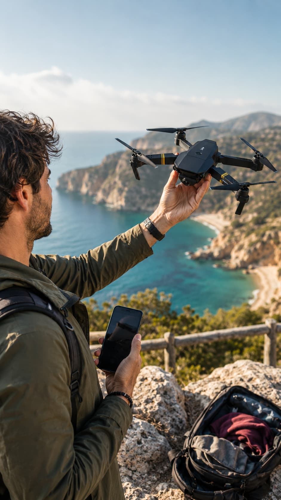 Drone doble cámara 4K
